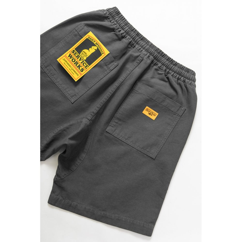 Canvas Chef Shorts - Grey
