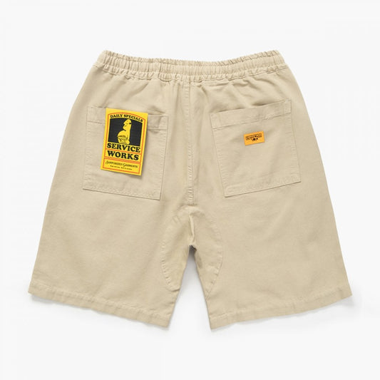 Canvas Chef Shorts - Khaki