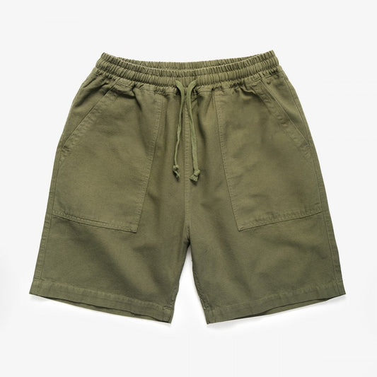 Canvas Chef Shorts - Olive