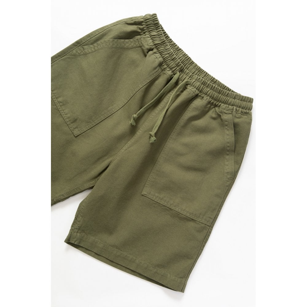 Canvas Chef Shorts - Olive