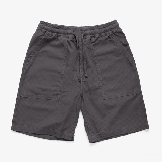 Ripstop Chef Short - Washed Black