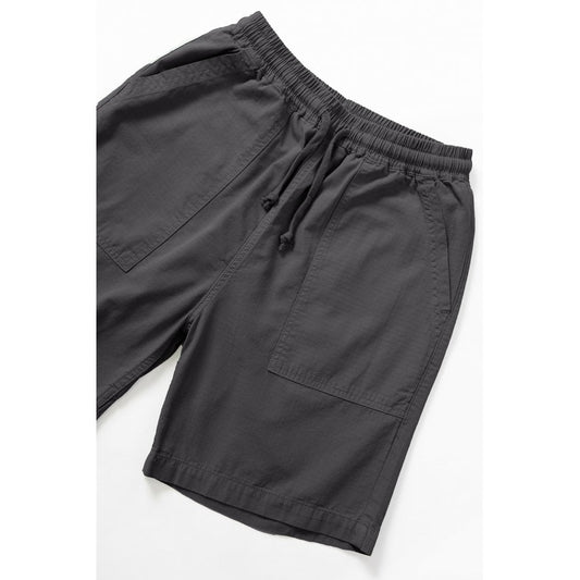 Ripstop Chef Short - Washed Black