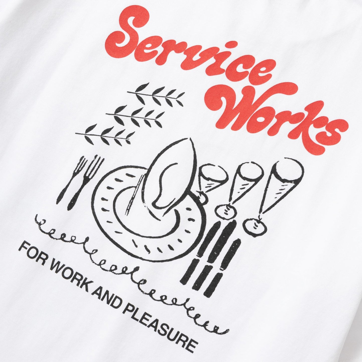 Work + Pleasure Tee - White