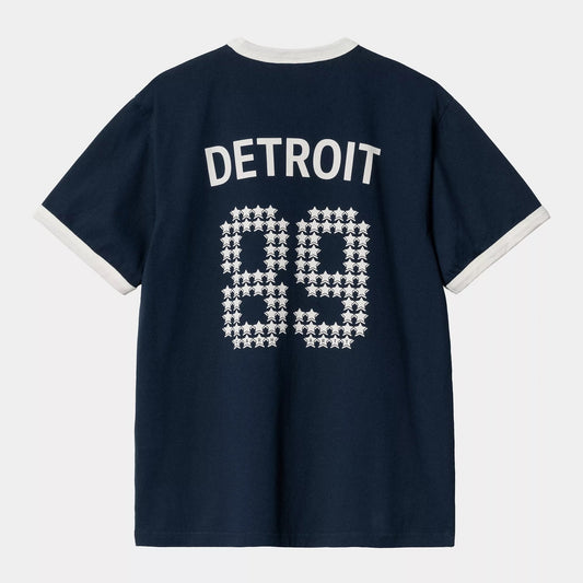 S/S 89 Ringer T-shirt Ink / Wax
