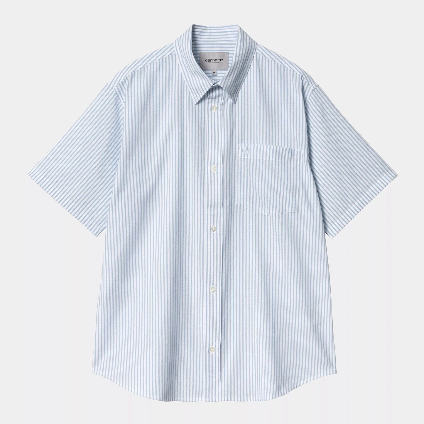 S/S Phelps Shirt Phelps Stripe, Bluebird