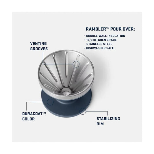 Rambler™ Pour Over - Navy