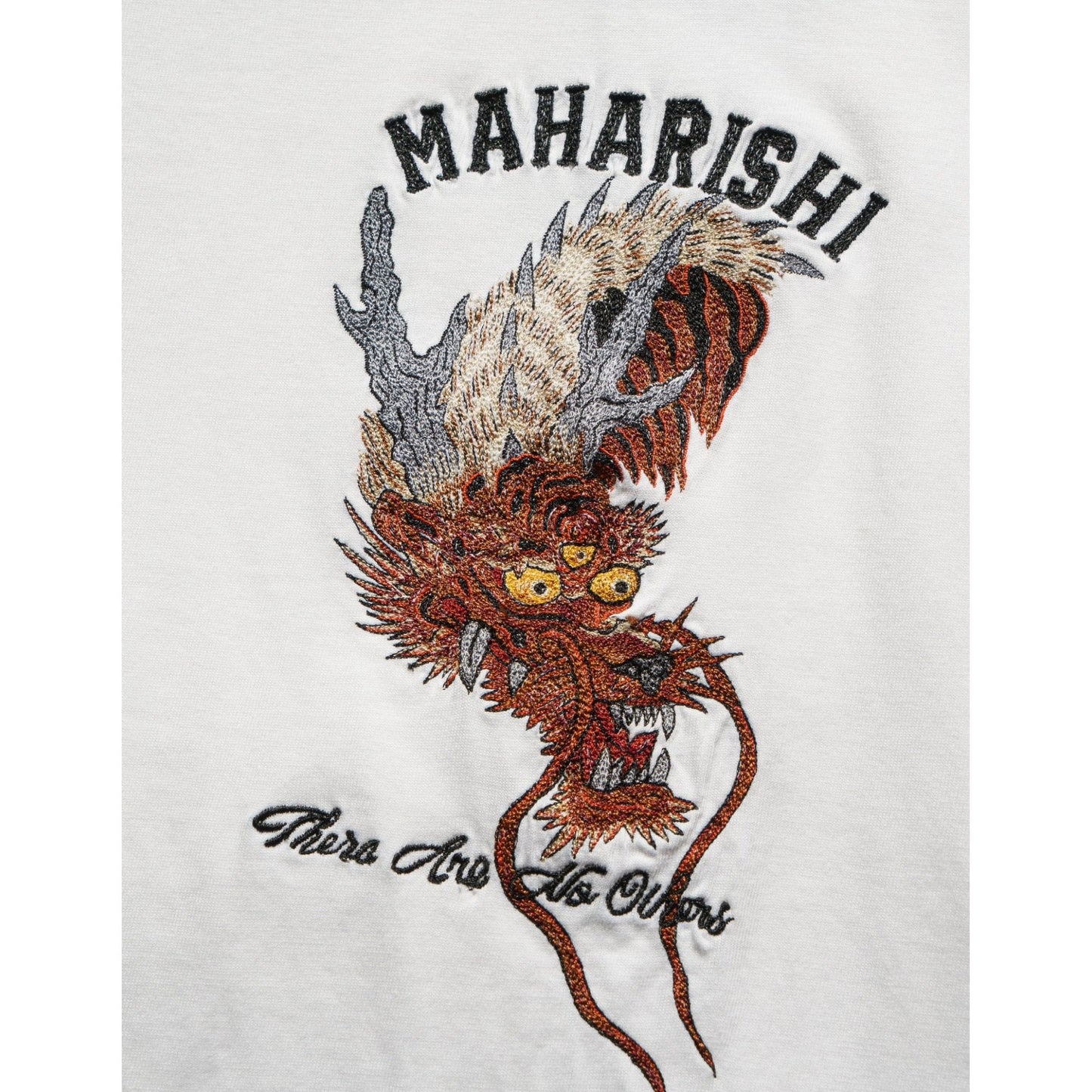 6100 Tour Tiger Dragon T-shirt - White