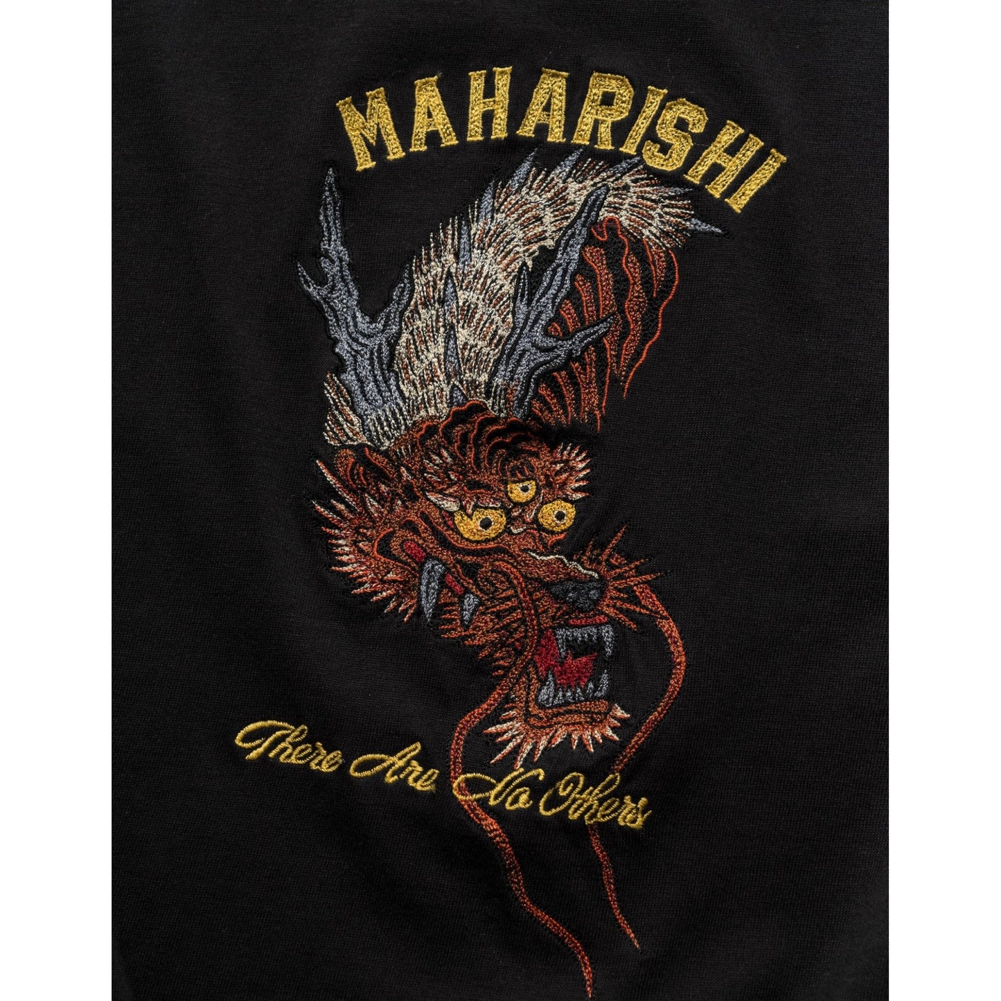 6100 Tour Tiger Dragon T-shirt - Black