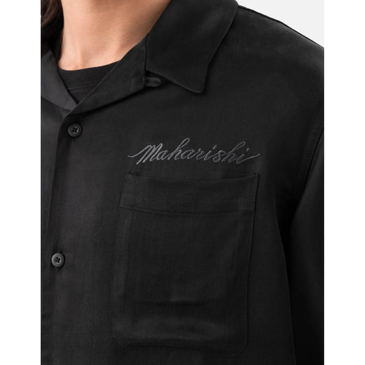 6098 Tiger Dragon Camp Collar Shirt