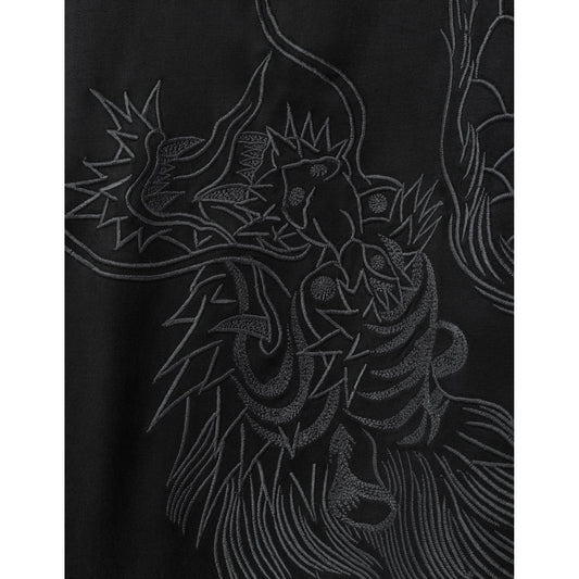 6098 Tiger Dragon Camp Collar Shirt