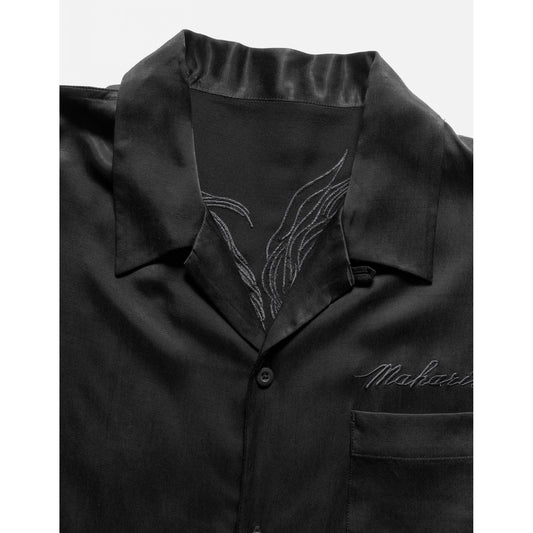 6098 Tiger Dragon Camp Collar Shirt