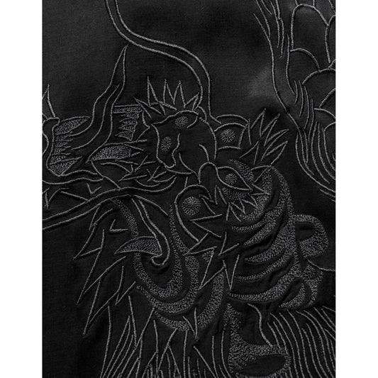 6098 Tiger Dragon Camp Collar Shirt