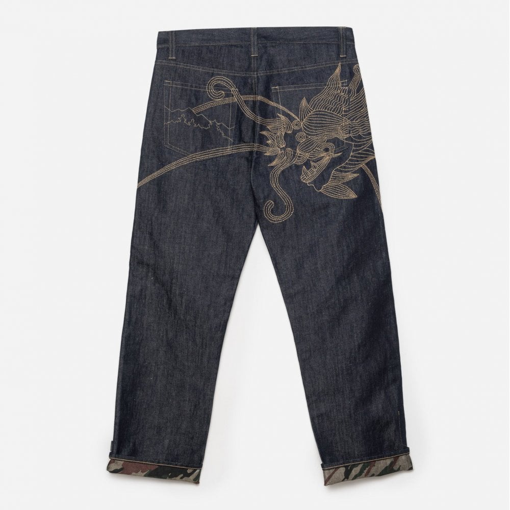 6060 Dragon Hemp Denim Jeans