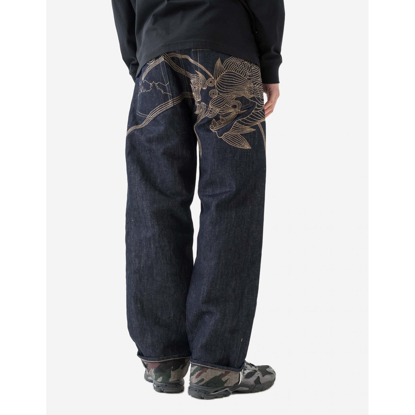 6060 Dragon Hemp Denim Jeans