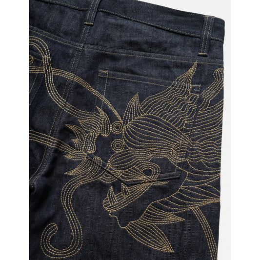 6060 Dragon Hemp Denim Jeans