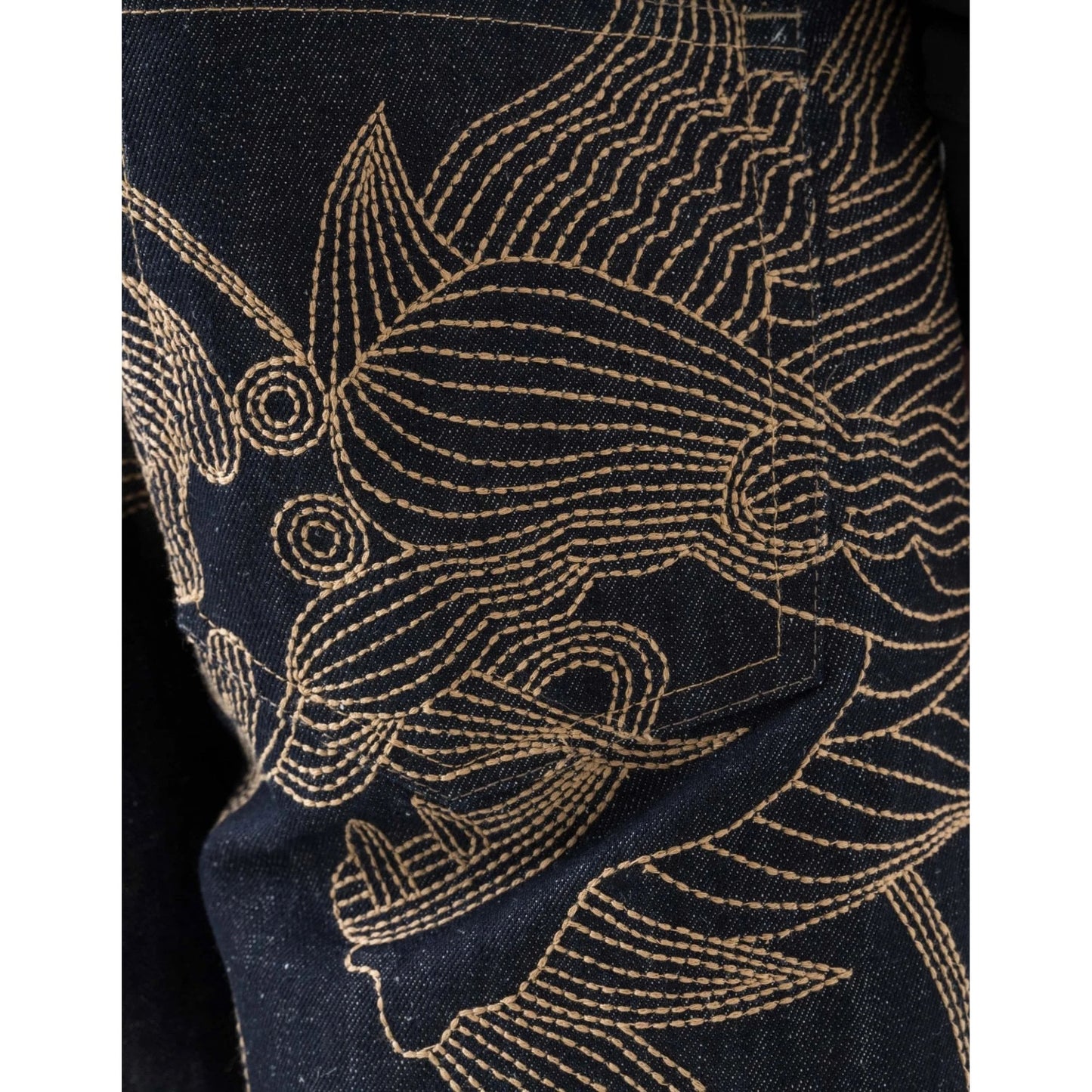 6060 Dragon Hemp Denim Jeans
