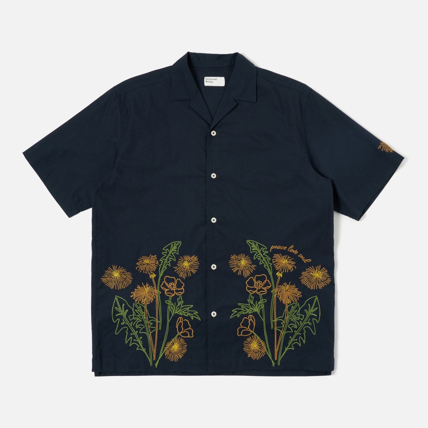 Flower Mountain X Universal Works Minari Shirt - Navy