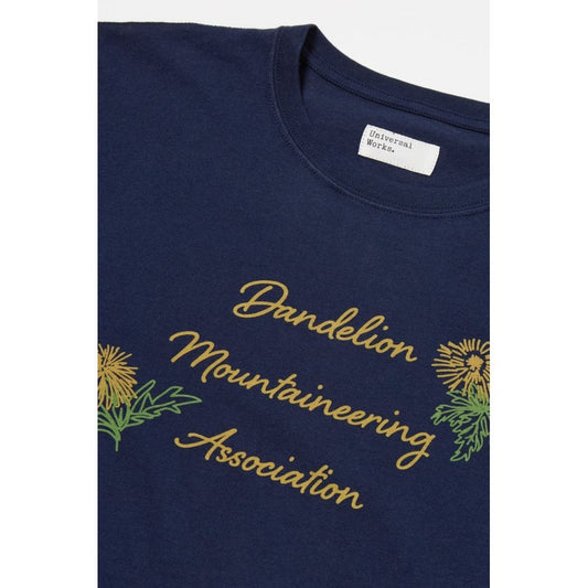 Flower Mountain X Universal Works Tee - Navy