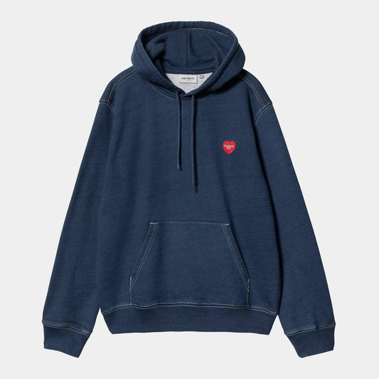 Hooded Ingo Sweat - Dark Blue (garment dyed)