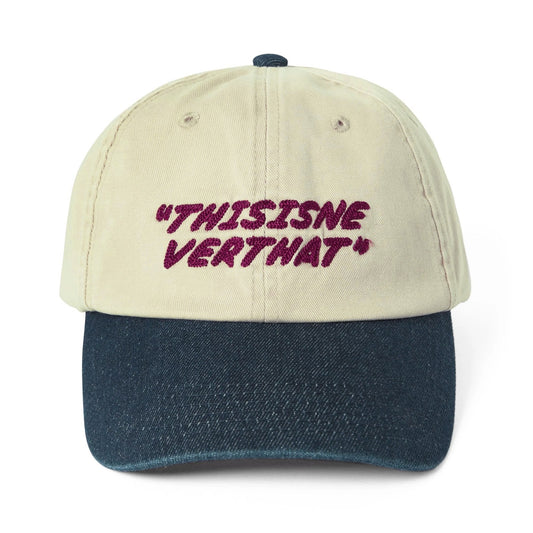 Visor Denim Cap