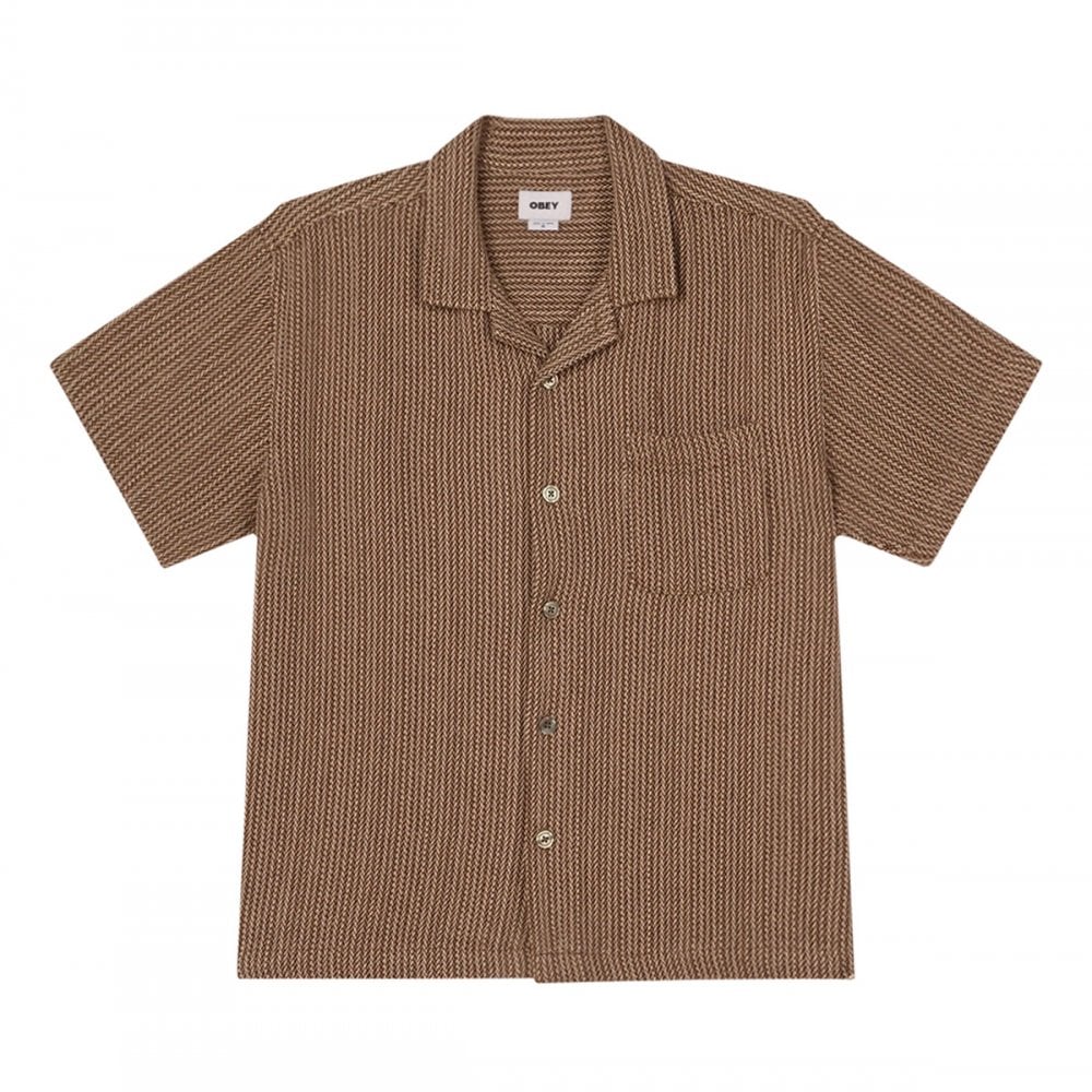 Horace Woven Shirt - Unbleached Multi