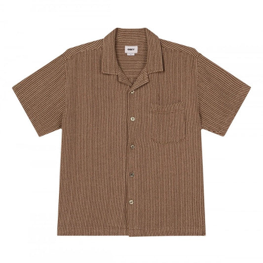 Horace Woven Shirt - Unbleached Multi