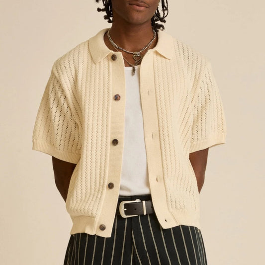 Dez Sweater Shirt - Unbleached