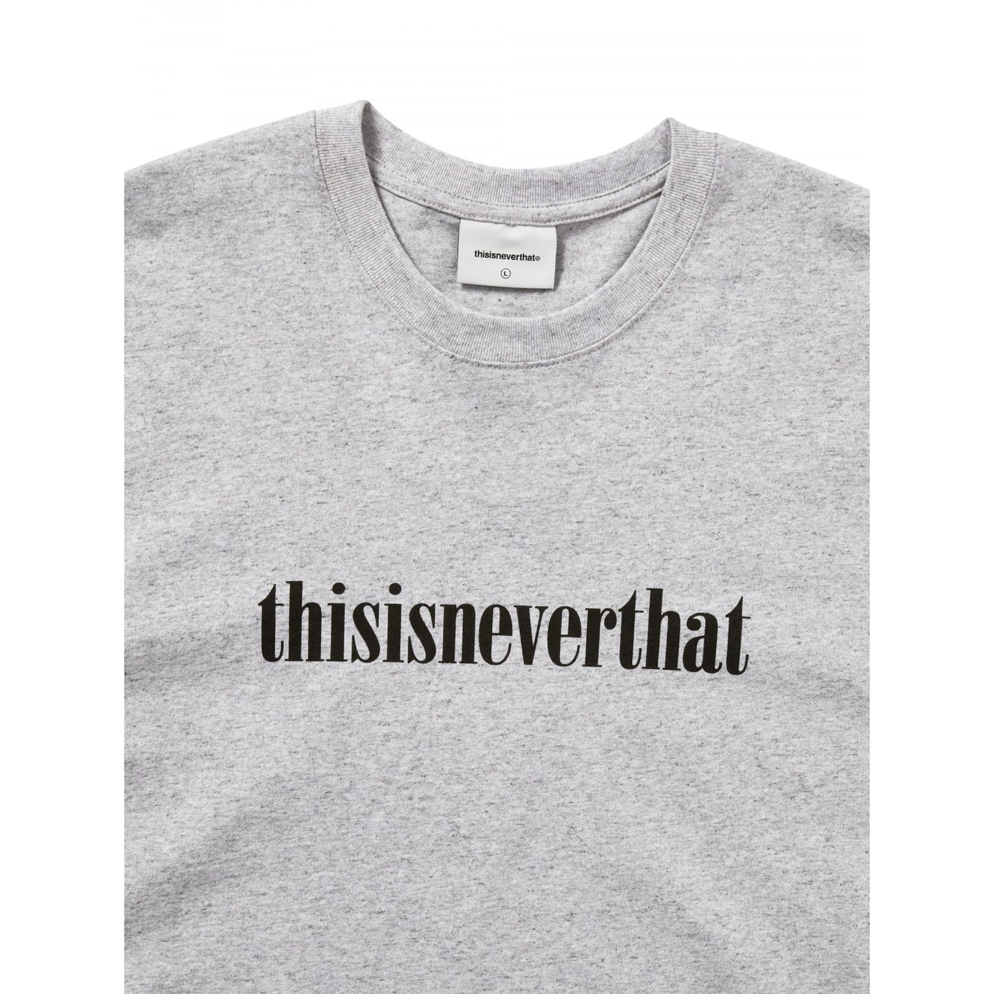 Onyx Logo Tee - Grey Heather