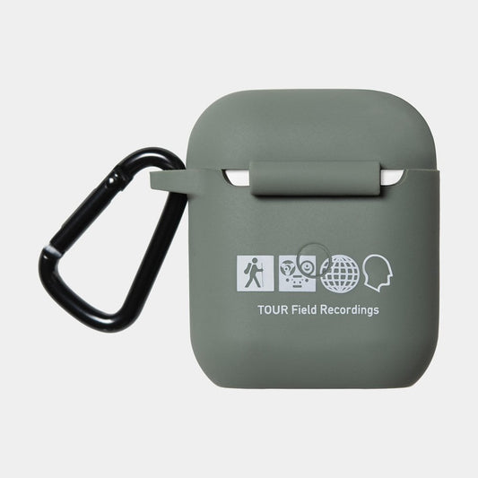Tour Airpods Case, Smoke Green / Grey