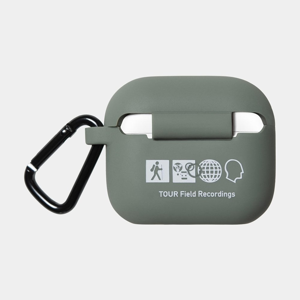 Tour Airpods Case, Smoke Green / Grey