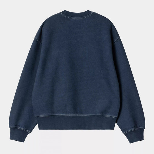 Women's Ingo Sweatshirt - Dark Blue Garment Dyed