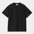 S/S Ingo Pocket T-shirt - Black (garment dyed)