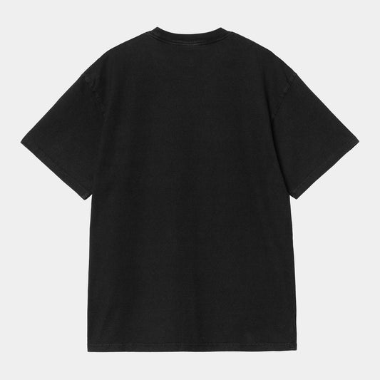 S/S Ingo Pocket T-shirt - Black (garment dyed)