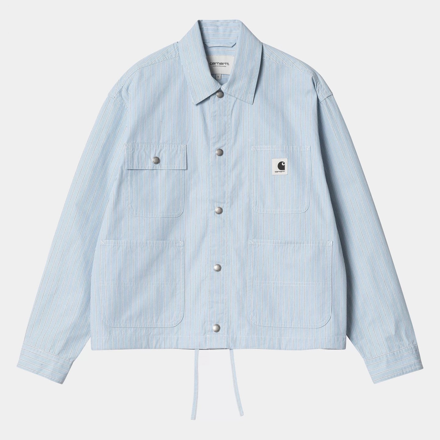Women's Nota Shirt Jac - Bova Stripe, Bluebird