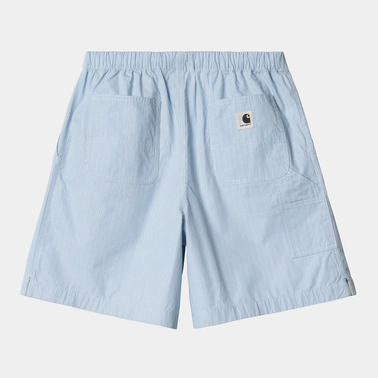 Women's Nota Short - Bova Stripe, Bluebird