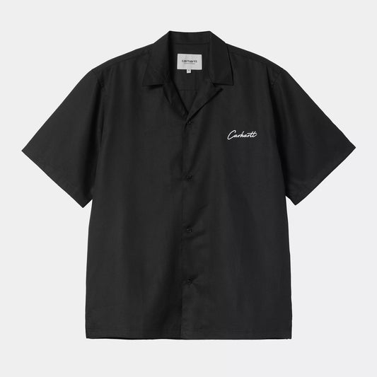 S/S Delray Shirt - Black / White