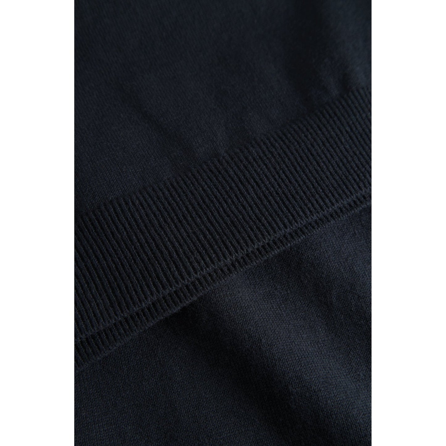Leif Cotton Linen Polo - Dark Navy
