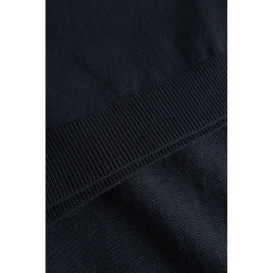 Leif Cotton Linen Polo - Dark Navy