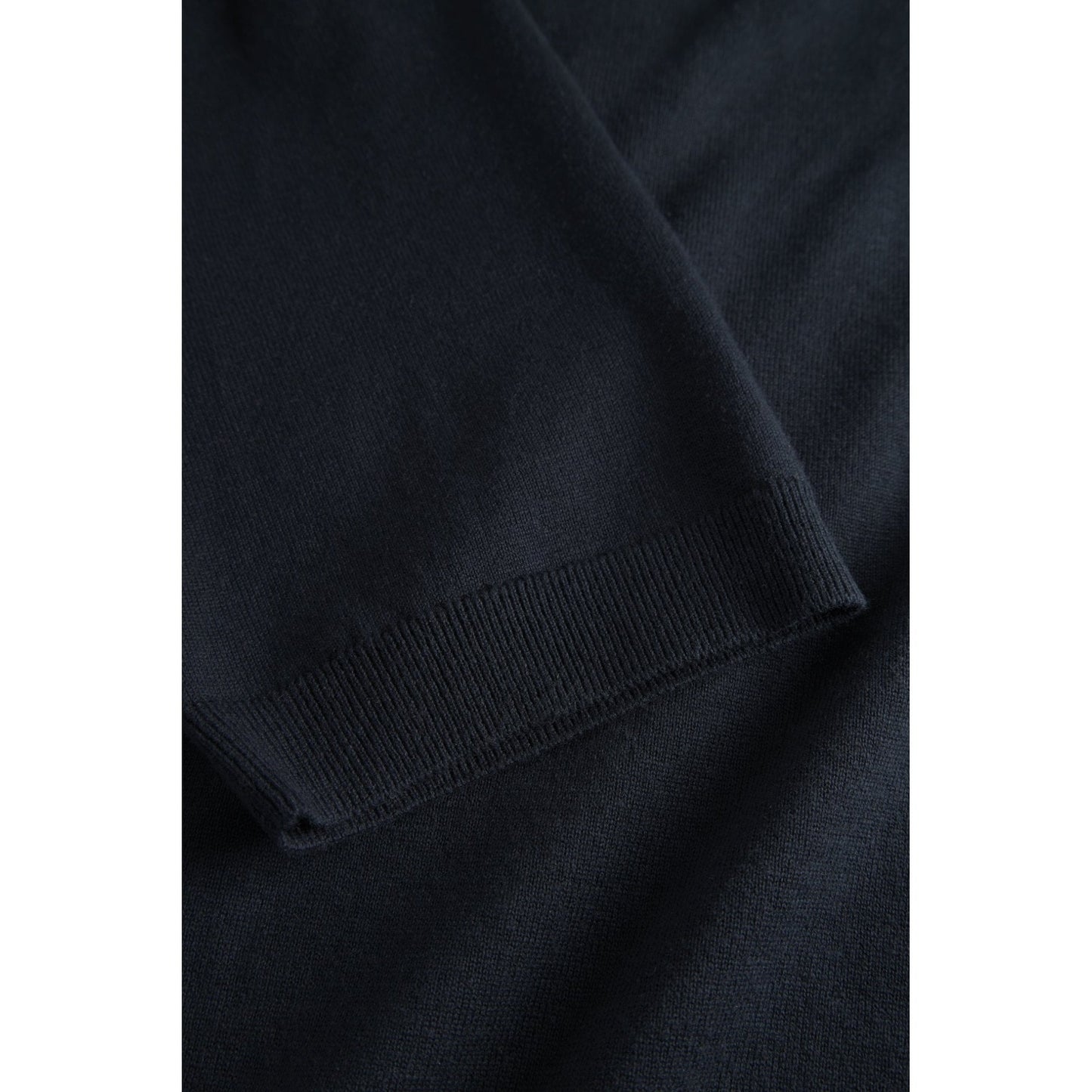 Leif Cotton Linen Polo - Dark Navy