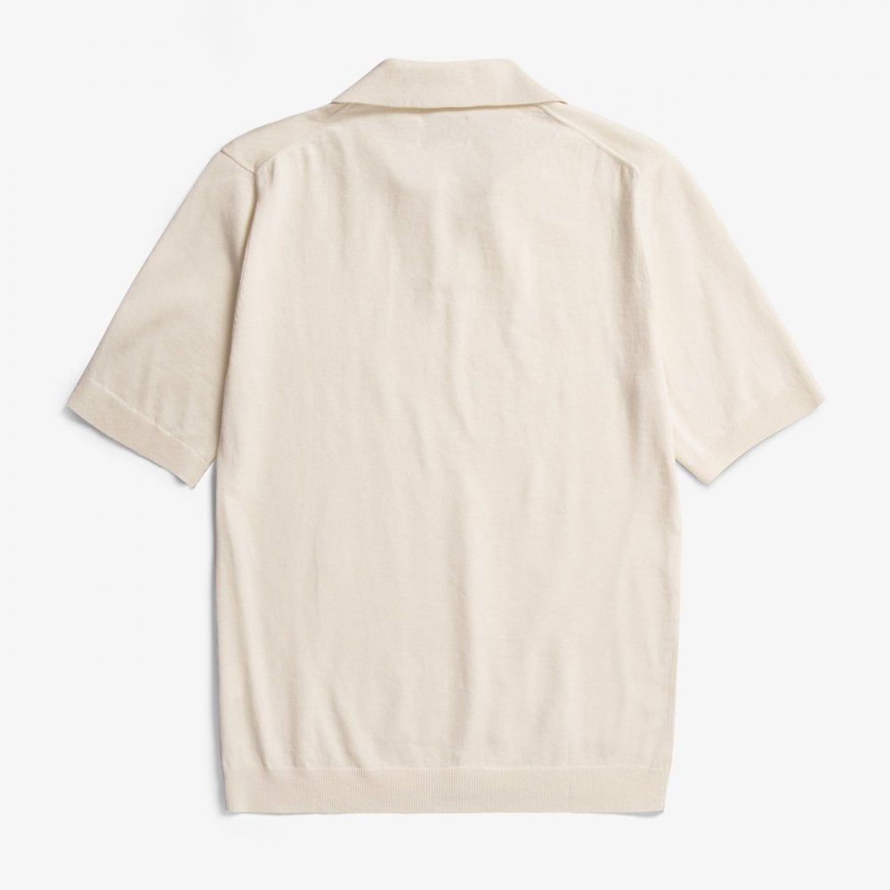 Leif Cotton Linen Polo - Kit White