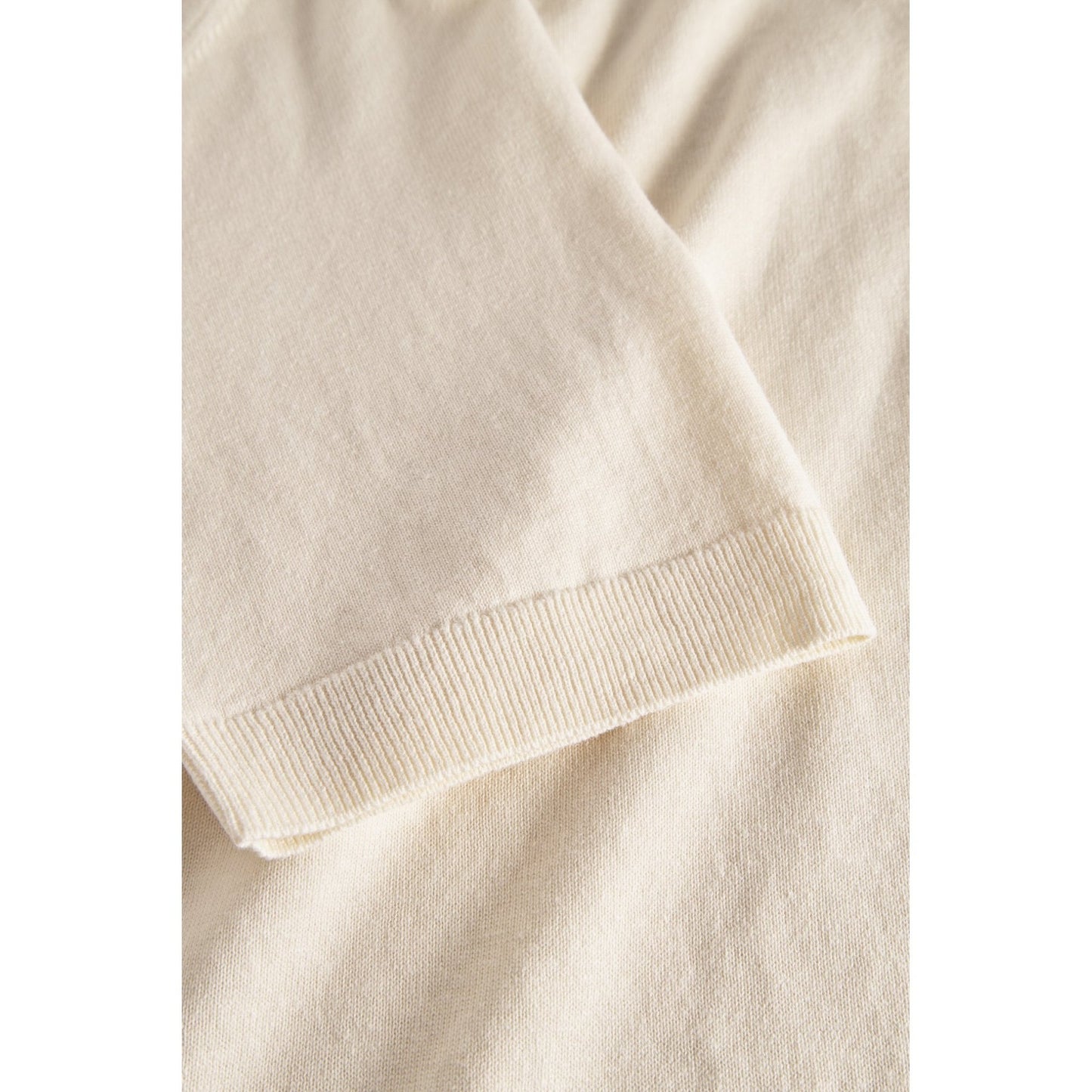 Leif Cotton Linen Polo - Kit White