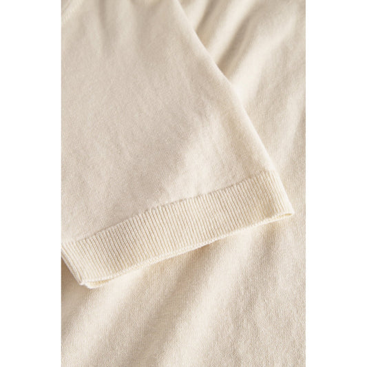 Leif Cotton Linen Polo - Kit White