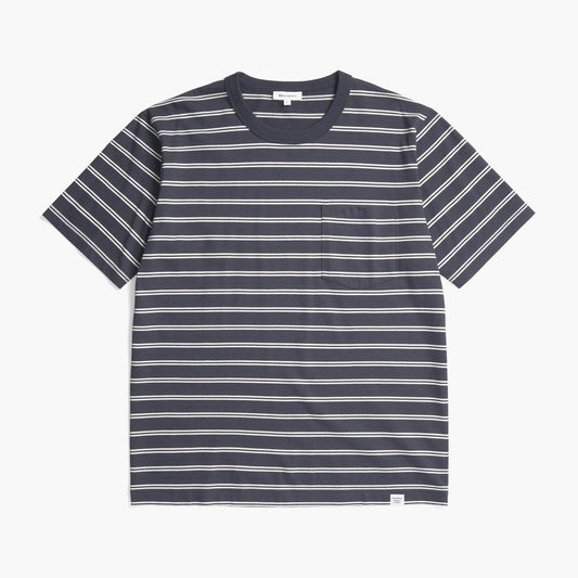Holger Organic Sailor Stripe Pocket Tee