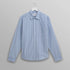 Rove LS Shirt, Cotton Poplin - Blue Stripe