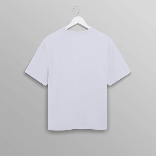 Dean Textured Organic Cotton T-Shirt - White