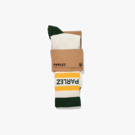 Strive Socks White / Kelp Green
