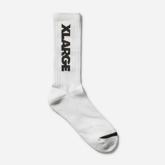 Standard Logo Socks - White