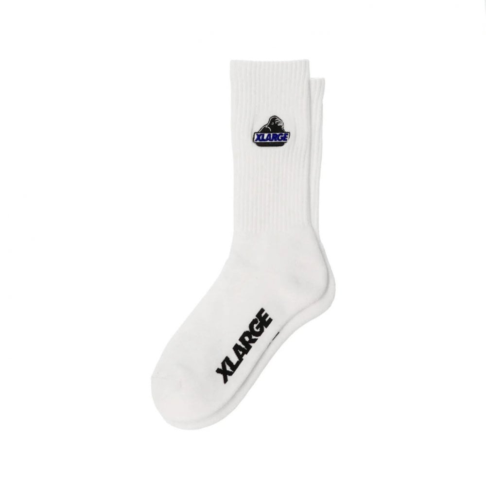 Embroidered OG Socks - White