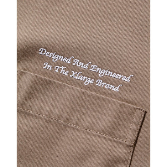 Embroidered S/s Work Shirt