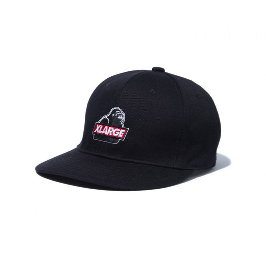 Slanted OG Snapback Cap - Black